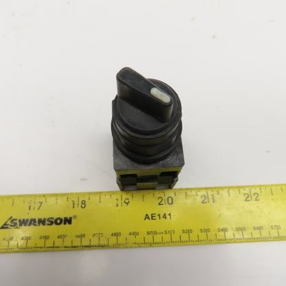 Control Concepts 22CBNONC 2 Position Maintained Selector Switch 600VAC 300VDC