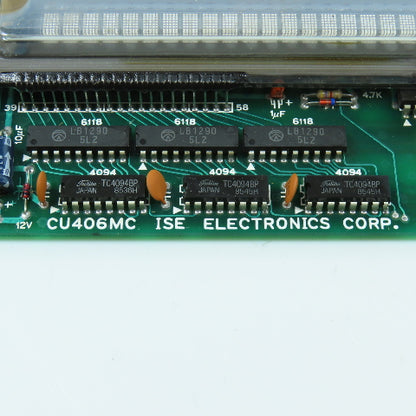 ISE Electronics Corp CU406MC Vacuum Fluorescent Display Circuit Board