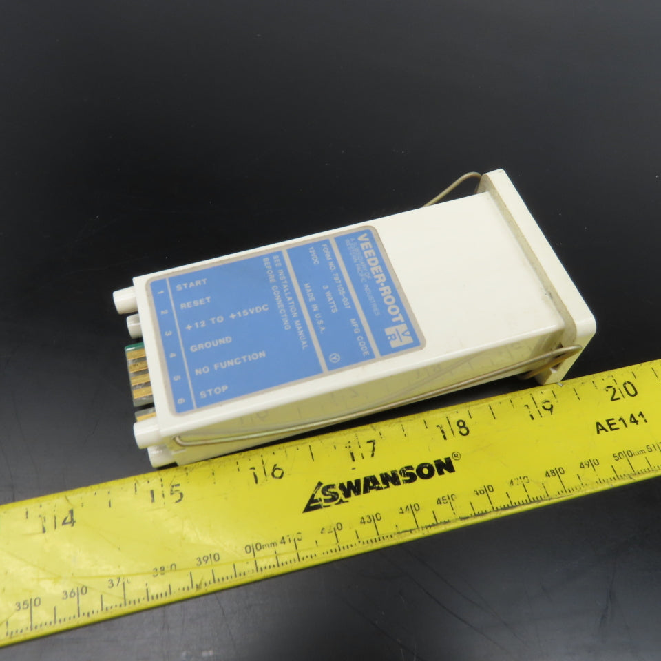 Veeder Root 797105-037 12VDC Elapsed Time Indicator LED Display