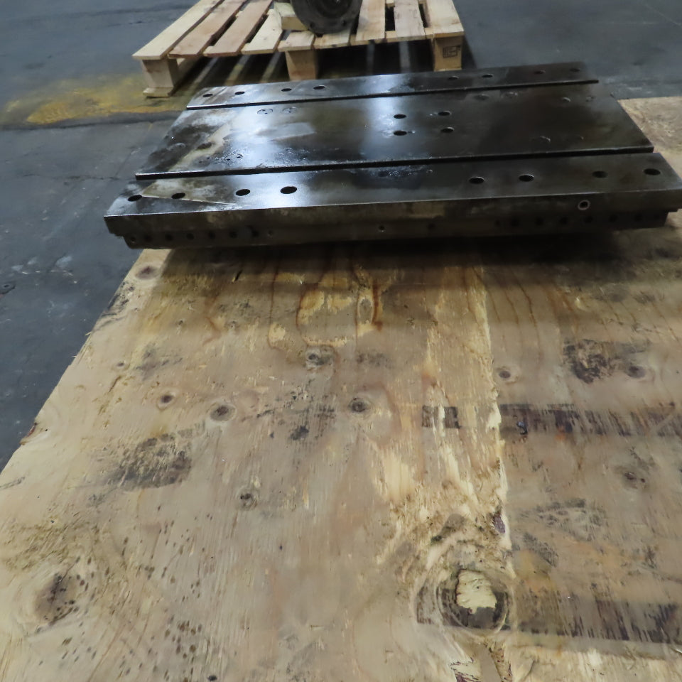 26-3/4x18-1/2 x1-3/8" Thick Steel Slotted Jig Fixture Setup Plate 30.5mm T-Slots