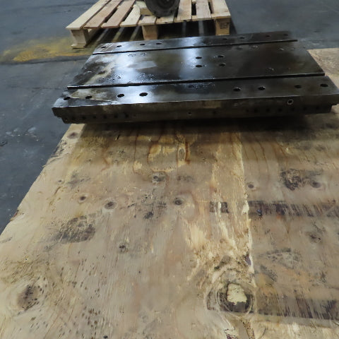 26-3/4x18-1/2 x1-3/8" Thick Steel Slotted Jig Fixture Setup Plate 30.5mm T-Slots