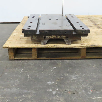 26-3/4x18-1/2 x1-3/8" Thick Steel Slotted Jig Fixture Setup Plate 30.5mm T-Slots