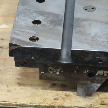 26-3/4x18-1/2 x1-3/8" Thick Steel Slotted Jig Fixture Setup Plate 30.5mm T-Slots