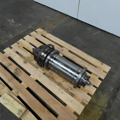 ABUVA Uvamatic U110 G22RA CNC Grinding Spindle 6" OD W/Chuck 27-1/2" OAL
