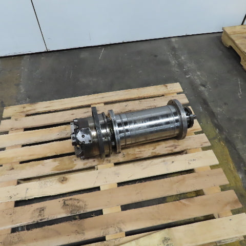 ABUVA Uvamatic U110 G22RA CNC Grinding Spindle 6" OD W/Chuck 27-1/2" OAL