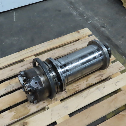 ABUVA Uvamatic U110 G22RA CNC Grinding Spindle 6" OD W/Chuck 27-1/2" OAL
