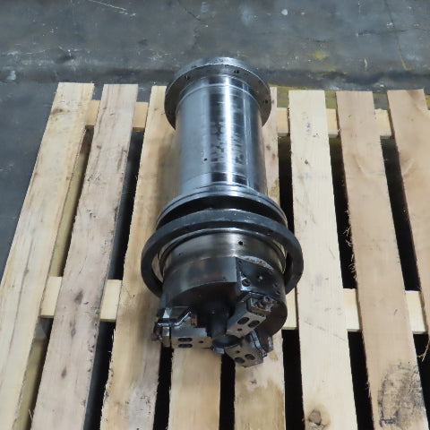 ABUVA Uvamatic U110 G22RA CNC Grinding Spindle 6" OD W/Chuck 27-1/2" OAL