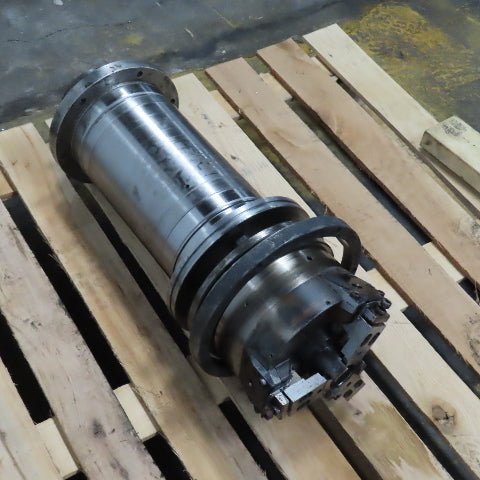 ABUVA Uvamatic U110 G22RA CNC Grinding Spindle 6" OD W/Chuck 27-1/2" OAL