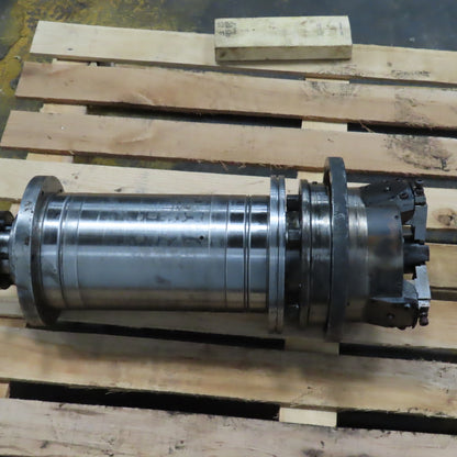 ABUVA Uvamatic U110 G22RA CNC Grinding Spindle 6" OD W/Chuck 27-1/2" OAL