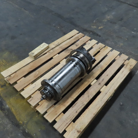 ABUVA Uvamatic U110 G22RA CNC Grinding Spindle 6" OD W/Chuck 27-1/2" OAL
