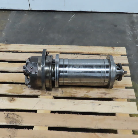 ABUVA Uvamatic U110 G22RA CNC Grinding Spindle 6" OD W/Chuck 27-1/2" OAL