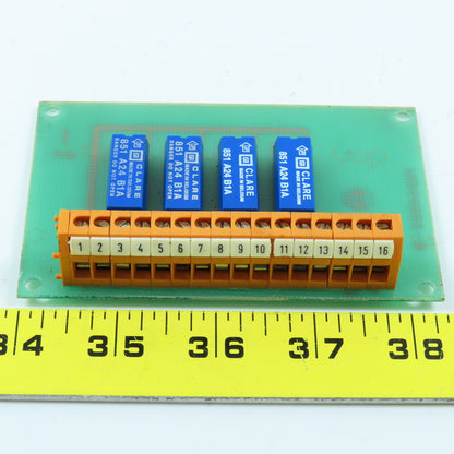 UVA 70244852-M Uvamatic 16 Position Terminal Block Circuit Board