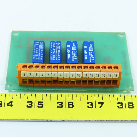 UVA 70244852-M Uvamatic 16 Position Terminal Block Circuit Board