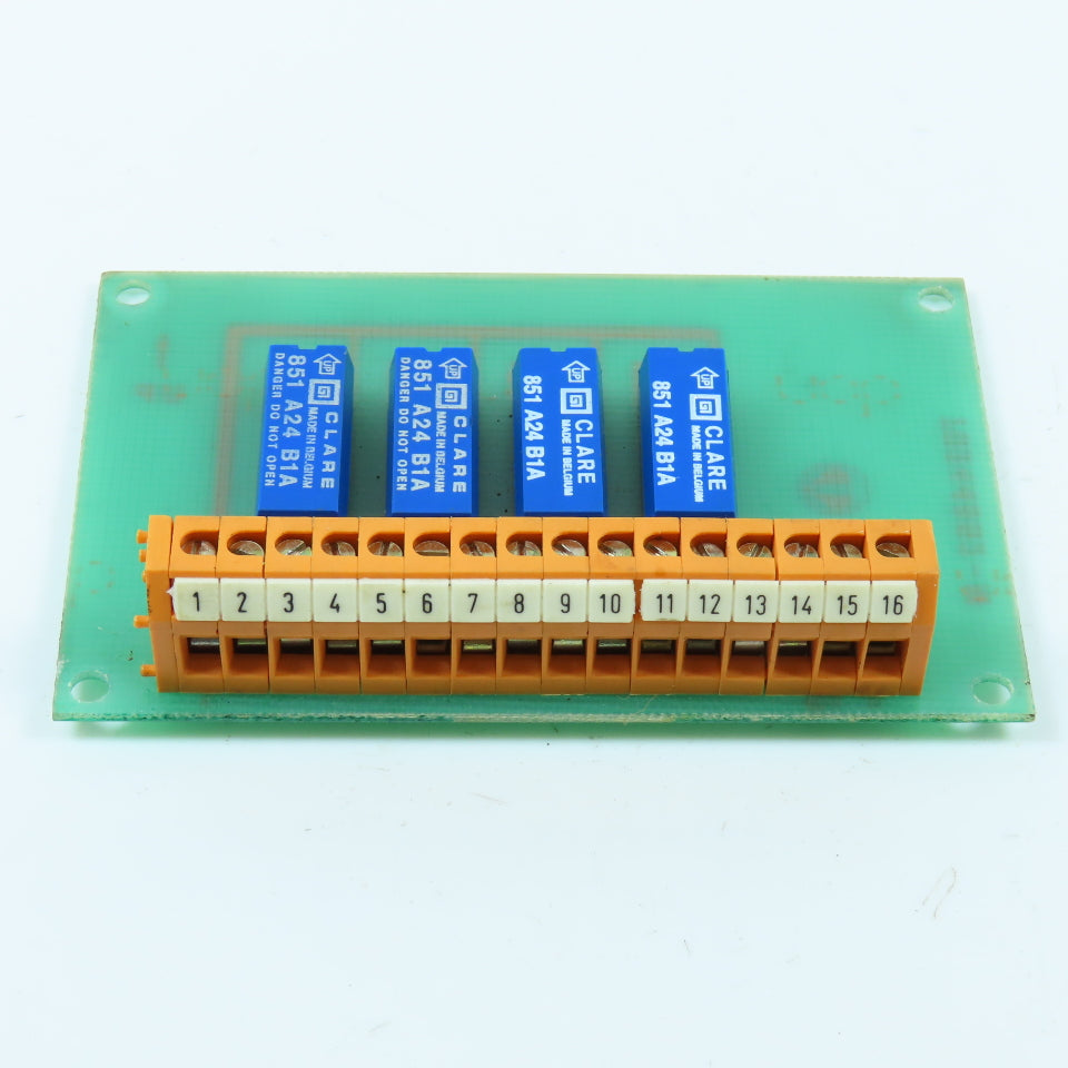 UVA 70244852-M Uvamatic 16 Position Terminal Block Circuit Board