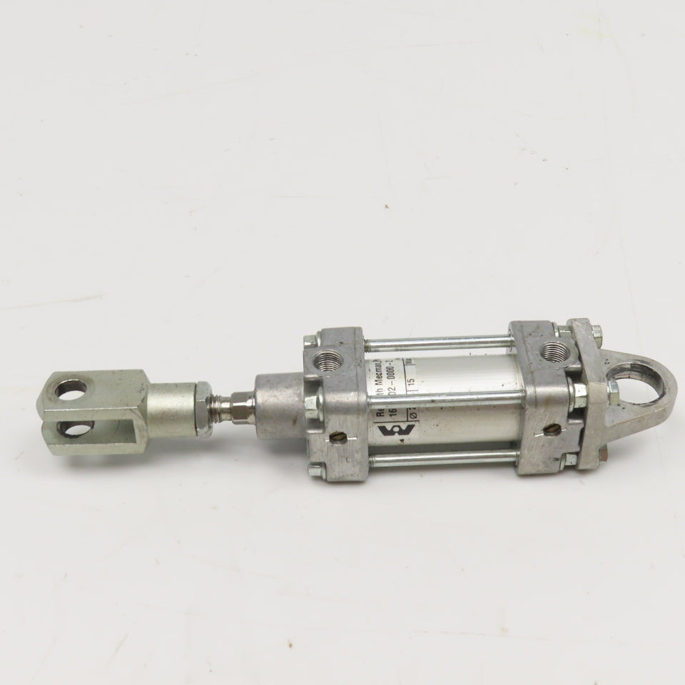 Rexroth Mecman 167-02-0000-2 25mm Bore 15mm Stroke Double Acting Air Cylinder