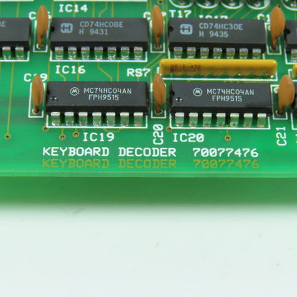 Uvamatic Keyboard Decoder Rev 2 Circuit Board