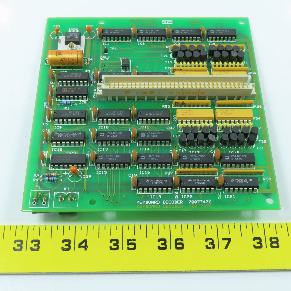 Uvamatic Keyboard Decoder Rev 2 Circuit Board – Bullseye Industrial Sales