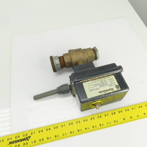 DynaQuip AE205 Electronic Actuated Brass Ball Valve 1-1/2" FNPT 115VAC 0.75A