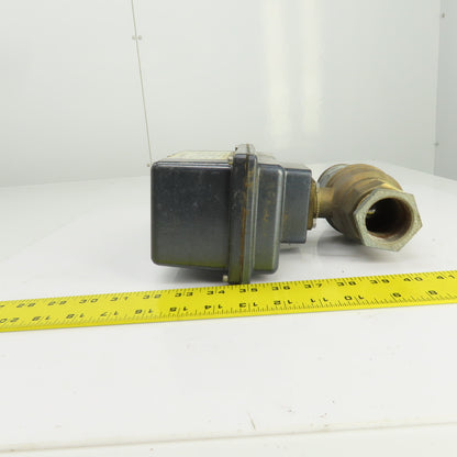 DynaQuip AE205 Electronic Actuated Brass Ball Valve 1-1/2" FNPT 115VAC 0.75A