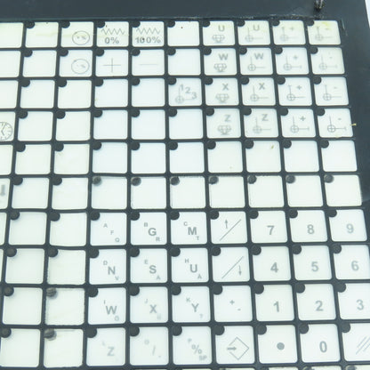 Uvamatic U110 Operator Control Keypad Assembly