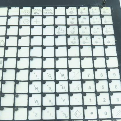Uvamatic U110 Operator Control Keypad Assembly