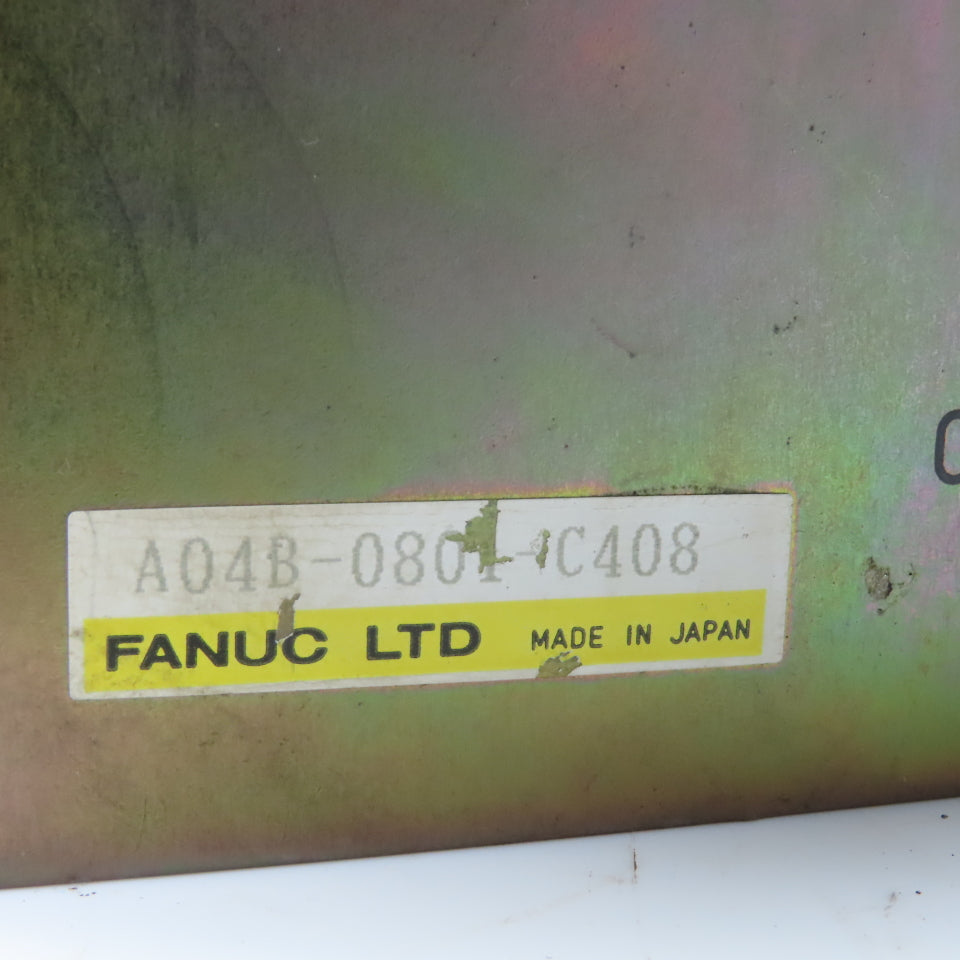 Fanuc A04B-0801-C408 Solenoid Valve Assembly from C1000 Laser 220V Coil