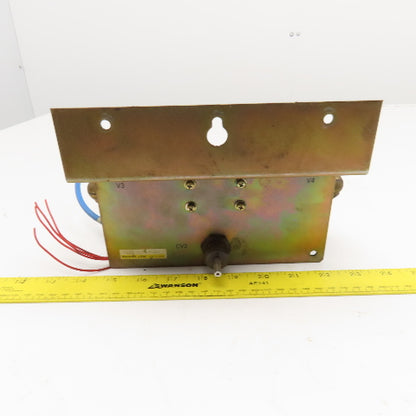 Fanuc A04B-0801-C408 Solenoid Valve Assembly from C1000 Laser 220V Coil
