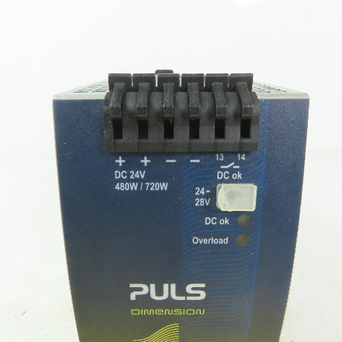 Plus Dimension QT20.241 Power Supply 24-28VDC 20-26A