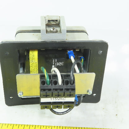 Mencom GF-RJ45-8M-R-32 Panel Interface Connector W/GFCI 125V 3A