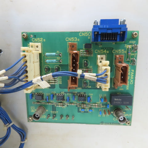 Fanuc Fanuc A16B-1600-0360/05C CO2 Laser Mirror Shutter Beam Dump Assembly