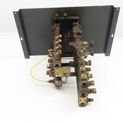 Amada A97L-0200-0835 CO2 Laser Cooling Water & Gas Manifold Assembly