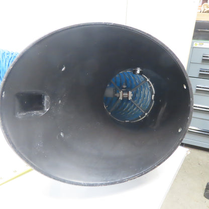 Nederman 105 222 35 60"x 6" Diameter Fume & Dust Extraction Arm W/Hose & Hood