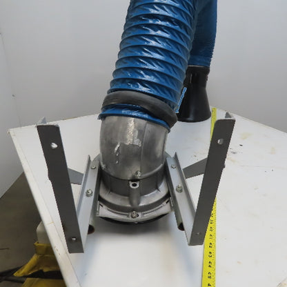 Nederman 105 222 35 60"x 6" Diameter Fume & Dust Extraction Arm W/Hose & Hood