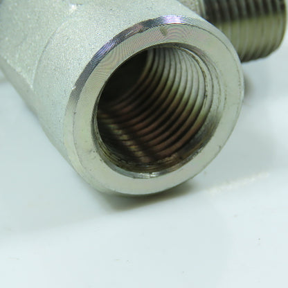 Eaton 2089-8-8S Hydraulic Adapter 90° Elbow 1/2"-14 NPT Female x Male Lot of 3