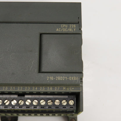 Siemens 216-2BD21-0XB0 Simatic S7-200 Compact PLC Unit 24VDC