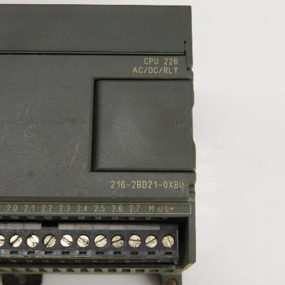 Siemens 216-2BD21-0XB0 Simatic S7-200 Compact PLC Unit 24VDC