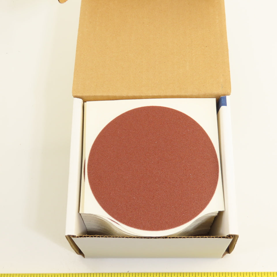 Uneeda M-119544 5" Diameter Sanding Disc RKJFO Cloth #100 Grit Sq. Tab Lot/800