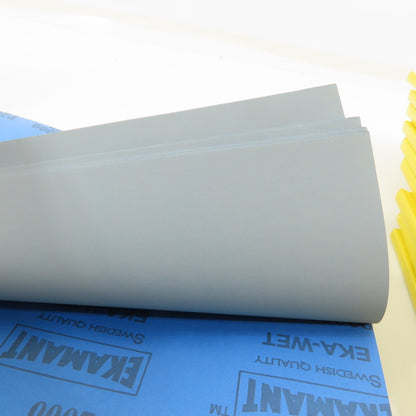 Uneeda M-127688 9" x 11" Sanding Sheets EKA-WET P2000 Grit Lot Of 500