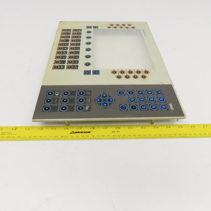 Uvamatic UGC Machine Operator Control Panel Membrane 11-1/2" x 15-3/4"