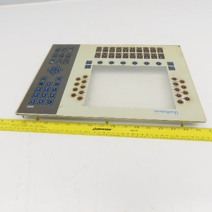 Uvamatic UGC Machine Operator Control Panel Membrane 11-1/2" x 15-3/4"