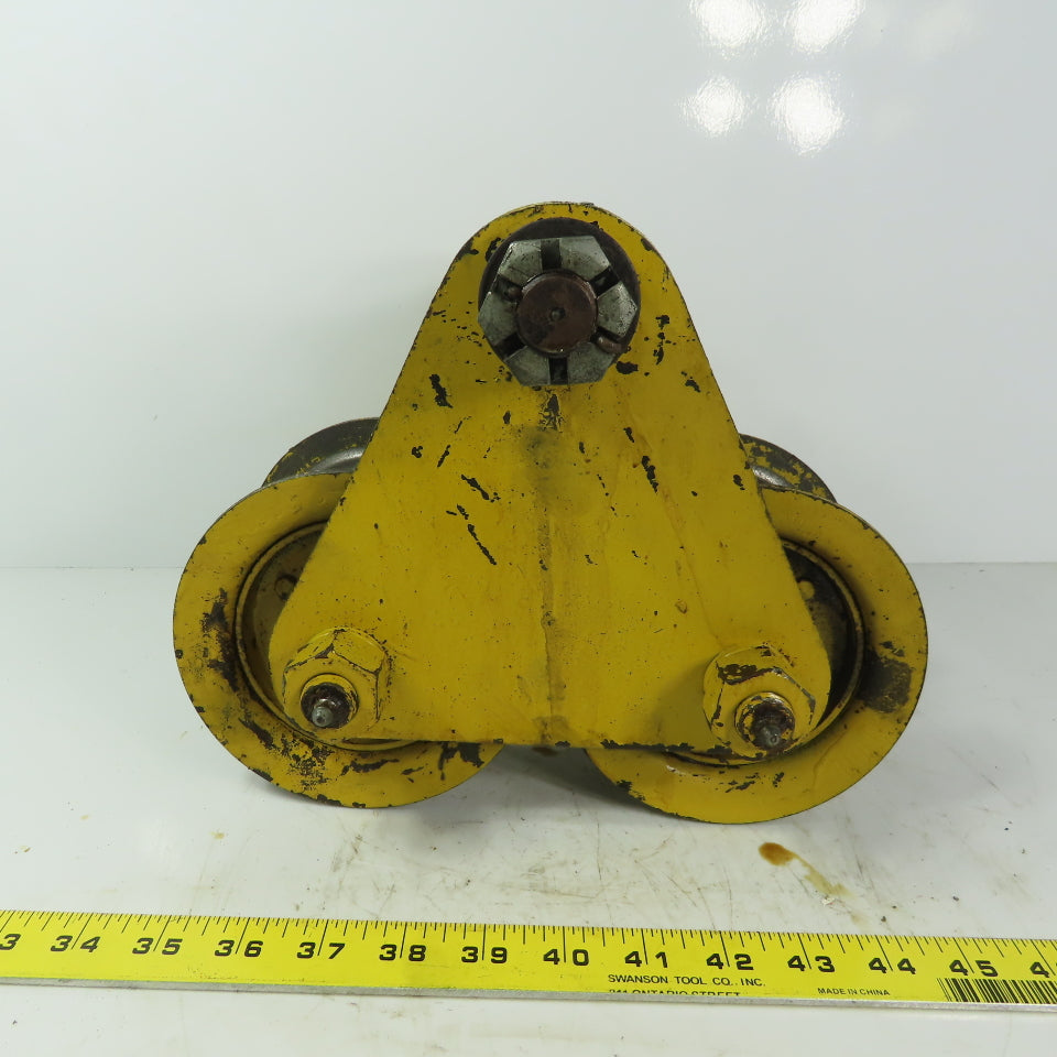 Budgit No. 82 Manual Push Pull Hoist Trolley 2" To 4-3/4" Flange 2000lb Capacity