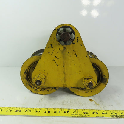 Budgit No. 82 Manual Push Pull Hoist Trolley 2" To 4-3/4" Flange 2000lb Capacity
