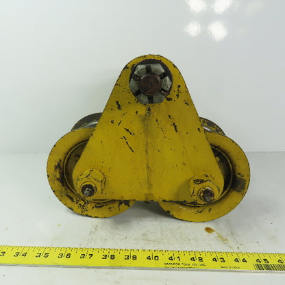 Budgit No. 82 Manual Push Pull Hoist Trolley 2" To 4-3/4" Flange 2000lb Capacity