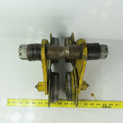 Budgit No. 82 Manual Push Pull Hoist Trolley 2" To 4-3/4" Flange 2000lb Capacity