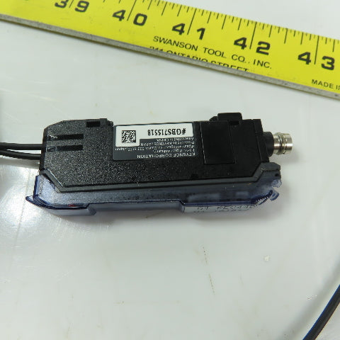 Keyence FS-V31CP Sensor Amplifier Fiber Optic Sensor W/Optic Sensors Damaged