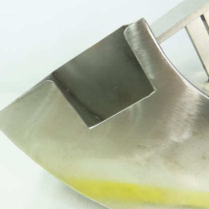 90° Elbow Duct Chute 136mm x 165mm Stainless Steel