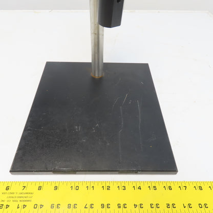Inspection Comparator Stand Indicator Holder 11"x12" Steel Base 17" Post