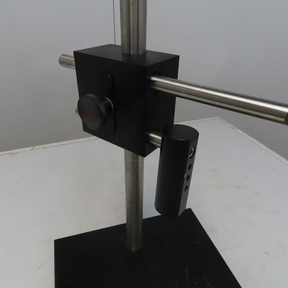 Inspection Comparator Stand Indicator Holder 11"x12" Steel Base 17" Post