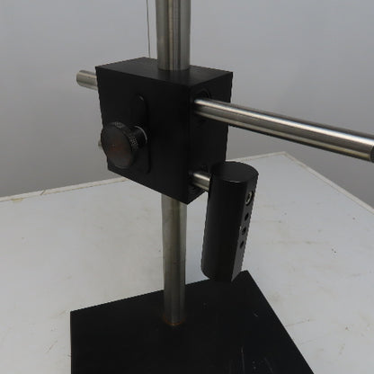 Inspection Comparator Stand Indicator Holder 11"x12" Steel Base 17" Post