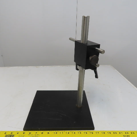 Inspection Comparator Stand Indicator Holder 11"x12" Steel Base 17" Post